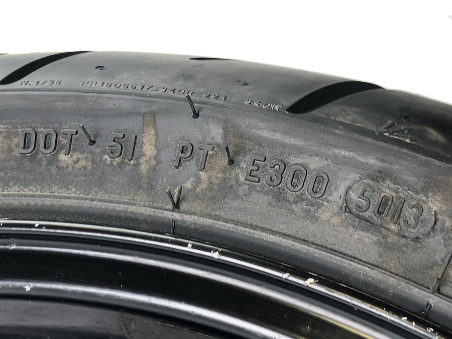 Honda CBR 900 RR Fireblade SC33 [2000] - ráfkové kolo zadního kola 5,50 x 17"