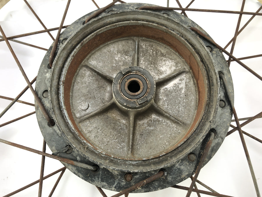 Yamaha XT 500 1U6 [1981] - Zlato okrajové kolo předního kola