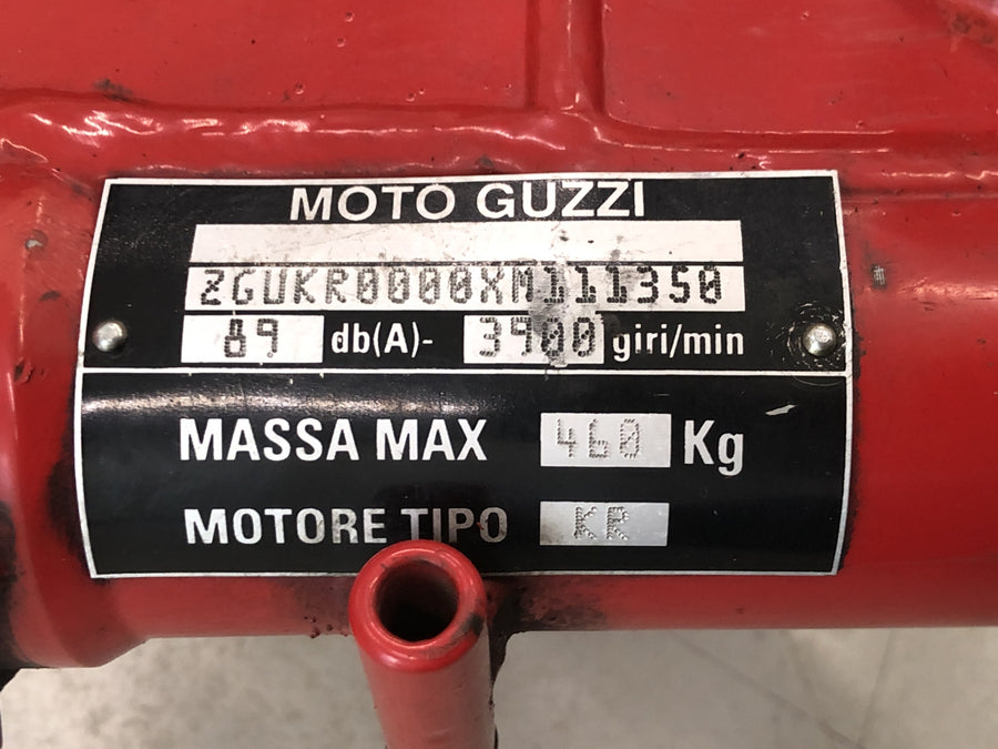 Moto Guzzi V11 Sport [1999] - Rám s papírovým hlavním rámem
