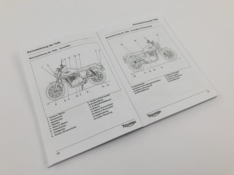 Triumph Bonneville T100 986MF [2012] - Manuál majitele
