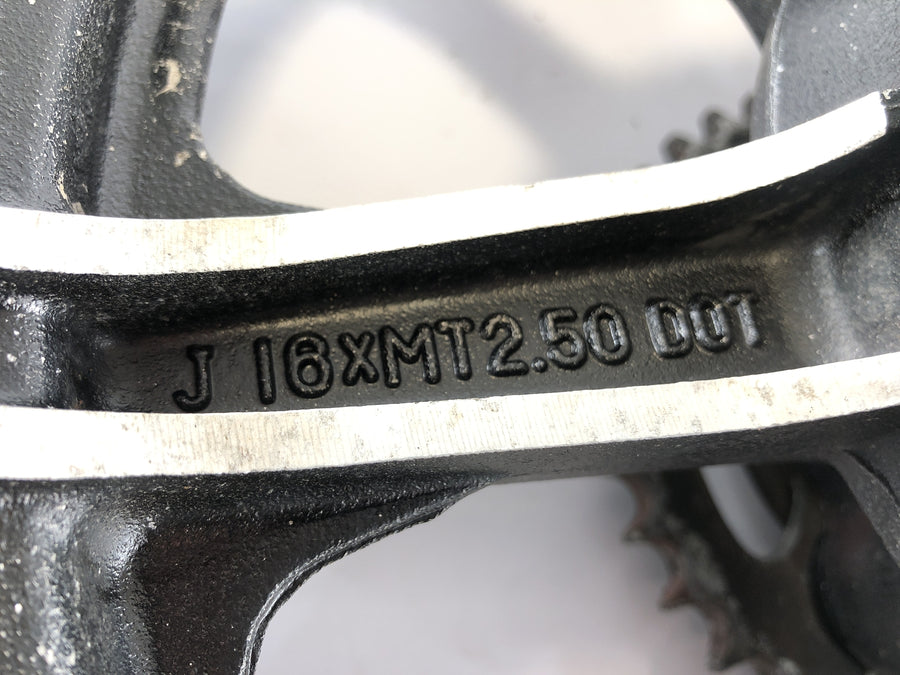 Yamaha XS 400 2A2 [1982] - Ráz zadního kola za sebou