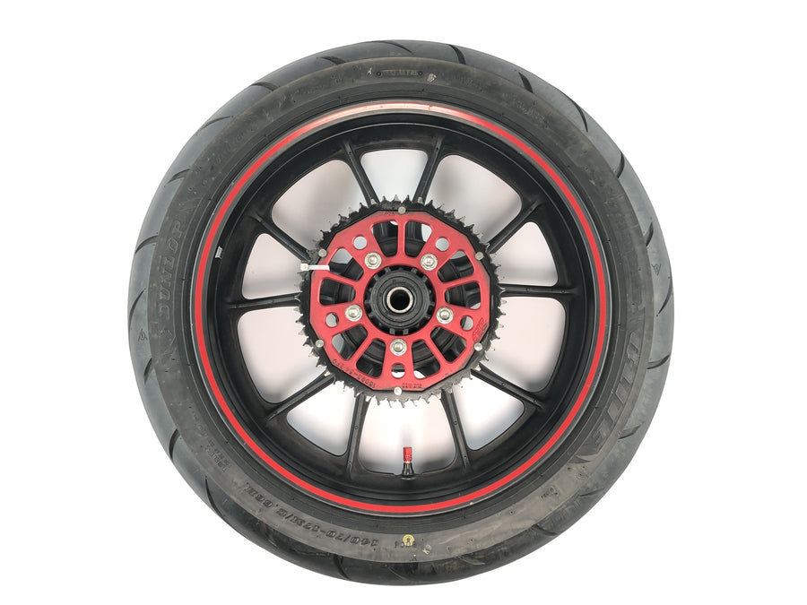 SWM SM 125 R [2018] - Ráfkové kolo zadního kola kompletní kolo s řetězovým kolem