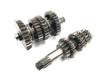 Suzuki RM Z 250 RJ41A [2007] - Převodovka Hřídele převodovky Ozubená kola