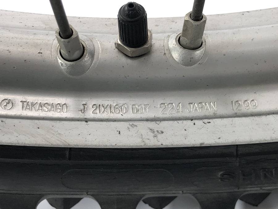 Yamaha YZ 426 F [2000] - Ráfek předního kola s brzdovým kotoučem 21 palců
