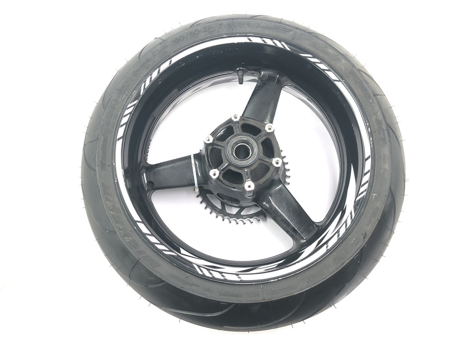 Yamaha YZF R1 RN04 [2001] - ráfek zadního kola ráfek kola kompletní s řetězovým kolem 17 palců 17x6,00"