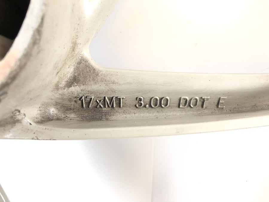 Cagiva Mito 125 Evo 8p [2000] - ráfku předního kola 3,00 x 17 "Hliníkové ráfkové kolo