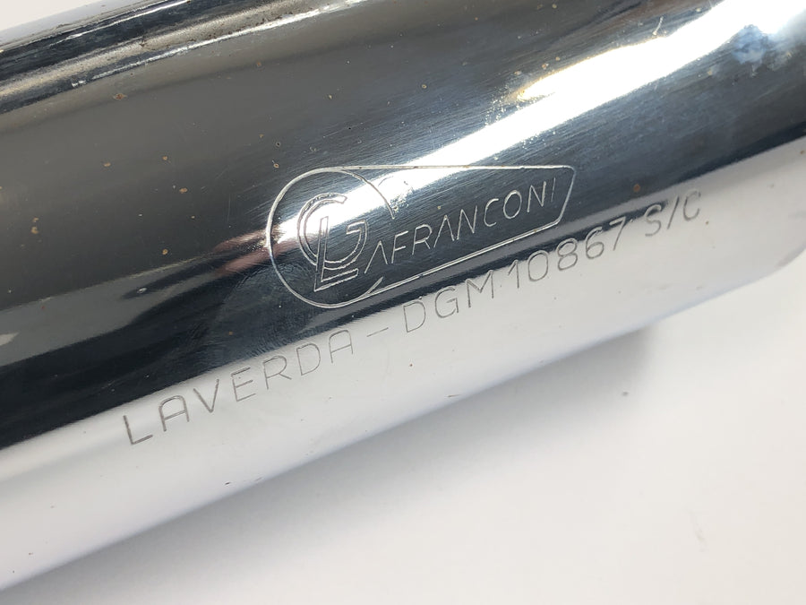 Laverda 1000 [1978] - Tlumič výfuku zadní tlumič výfuk pár tlumičů chrom