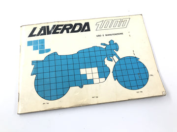 Laverda 1000 [1978] - Návod k obsluze Návod k použití a manutenzione