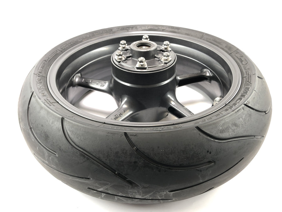 Triumph Street Triple R 675 D67LD [2010] - Hinterrad Rim Wheel RAD pneumatiky 5.5x17 "