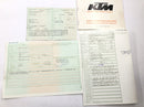 KTM 640 Adventure LC4 [2001] - rám s papíry-6