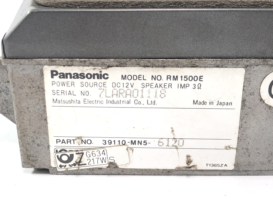 Honda GL 1500 Goldwing SC22 [1987] - Rádio kazetový radio audio systém
