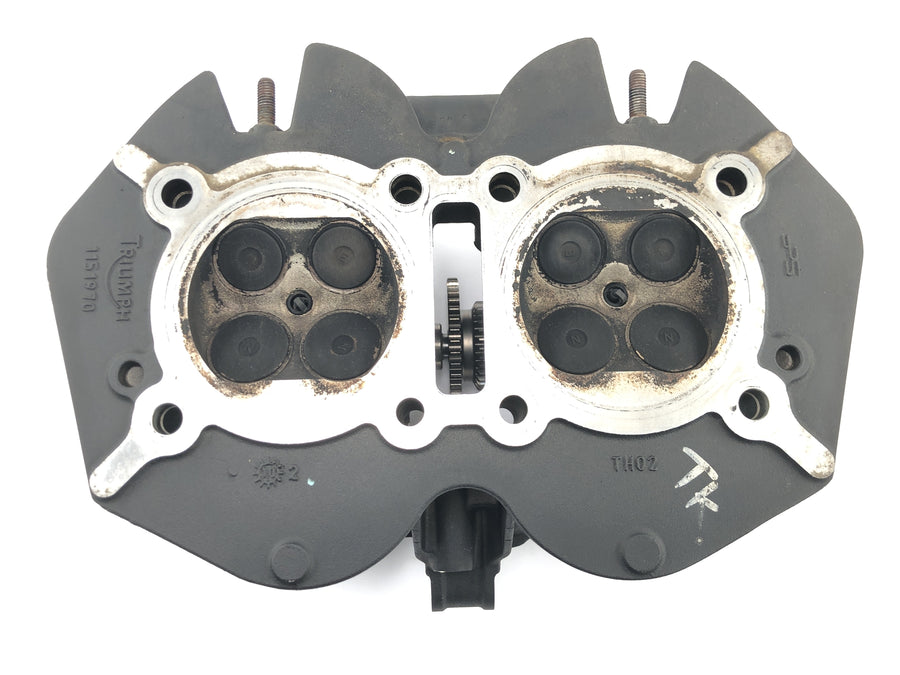 Triumph Bonneville T100 986MF [2012] - ovládání ventilu hlavy válců