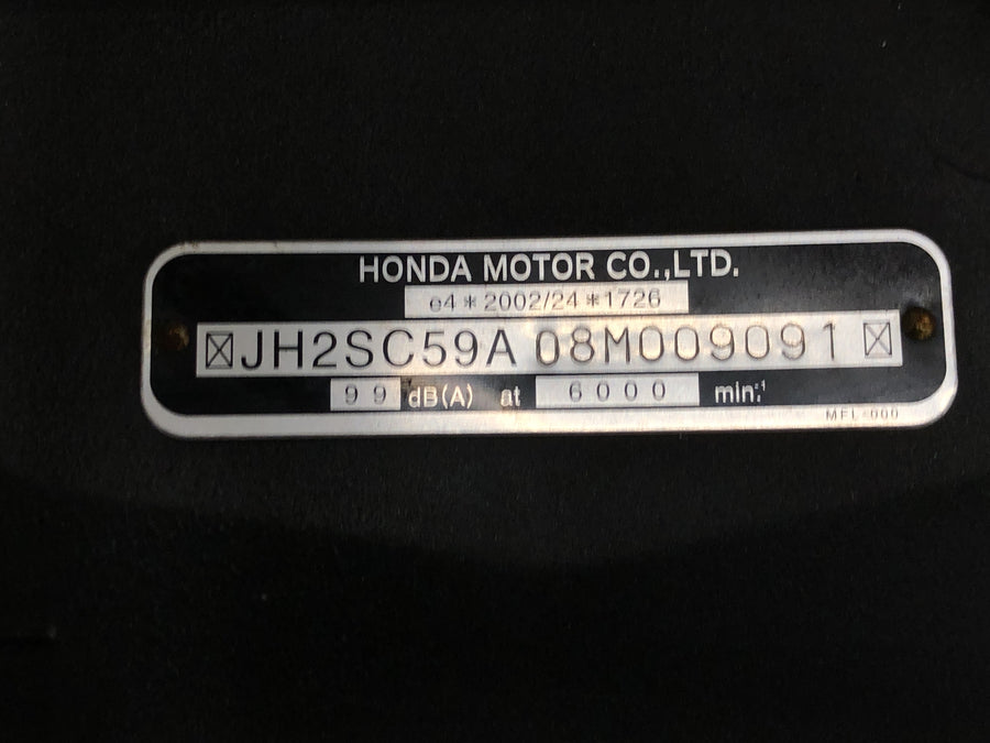 Honda CBR 1000 RR SC59 [2008] - Rámový hlavní rám s papíry