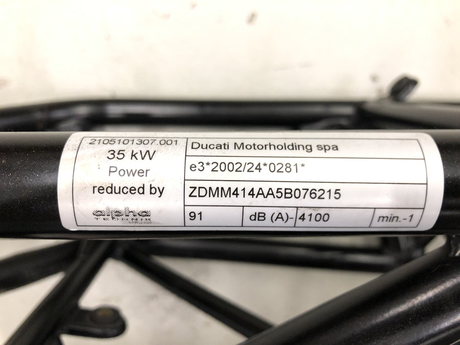 Ducati Monster SR2 800 M4 [2006] - rám s papíry