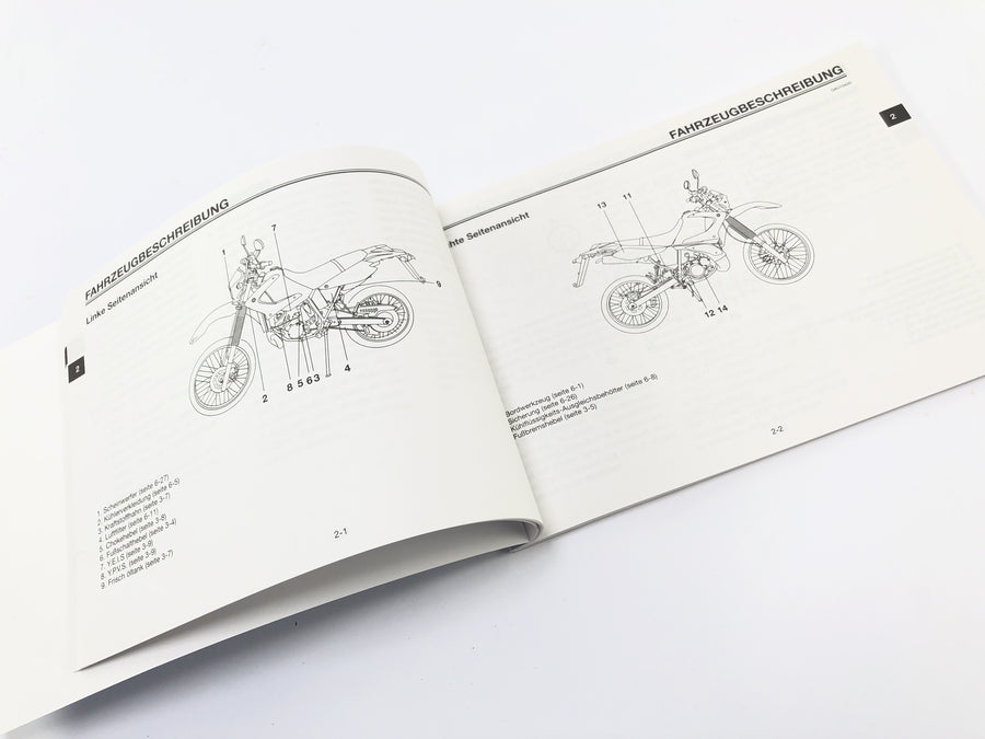 Yamaha DT 125 DE06 [2005] - Pokyny pro provoz