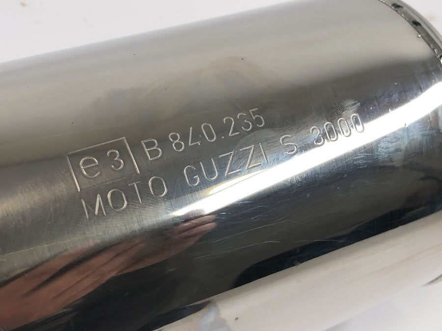Moto Guzzi V10 Centauro [1998] - Tlumič zadního tlumiče levého výfuku