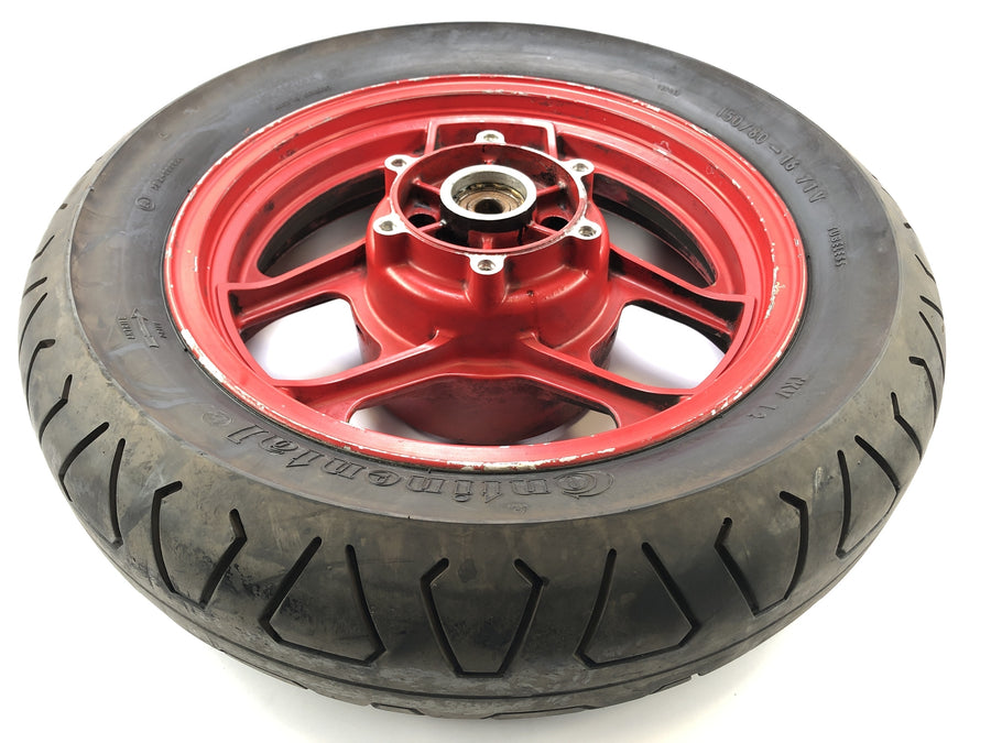 Kawasaki GPZ 1000 RX [1987] - Hinterrad Rim Rad 3,50 x 16 "červená