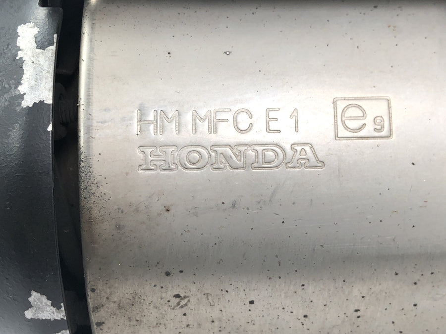 Honda FMX 650 RD12 [2006] - Tlumič levého zadního tlumiče výfuku