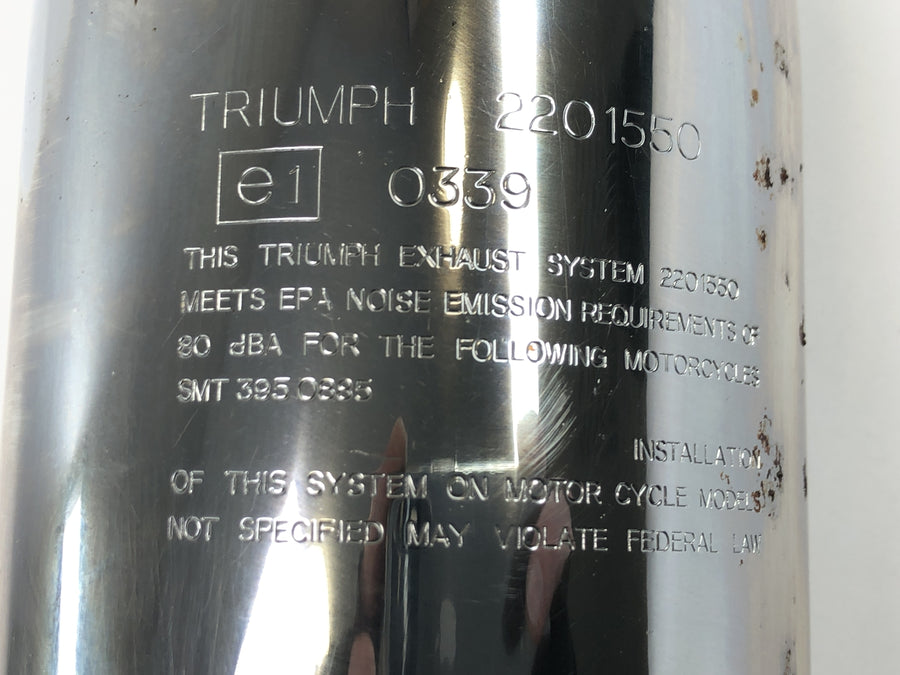 Triumph Thunderbird 900 T309RT [1995] - zadní tlumič výfuku pravý