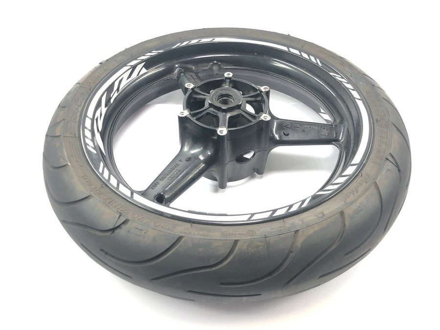 Yamaha YZF R1 RN04 [2001] - kompletní ráfkové kolo předního kola 17" 17x3,50"