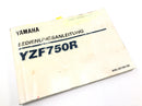 Yamaha YZF 750 R 4HN [1995] - Návod k obsluze návod k obsluze návod k obsluze-1
