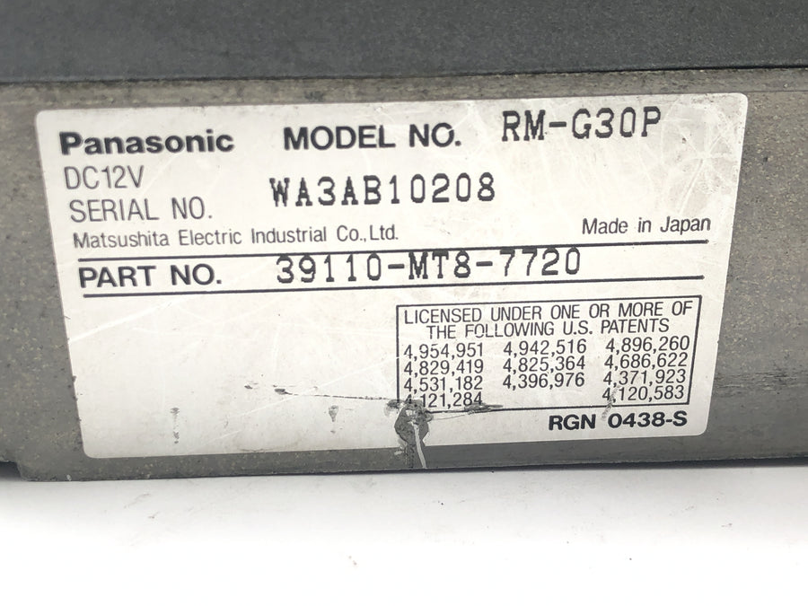 Honda GL 1500 Goldwing SC22 [1993] - radiokazeta ovládacího panelu hlásky