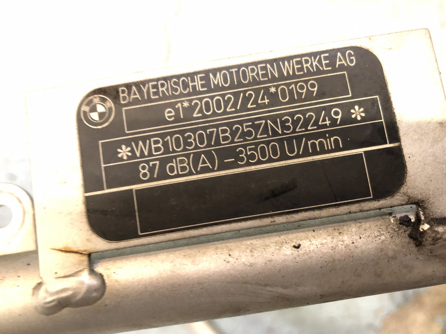 BMW R 1200 GS R12 K25 [2003] - rám s papíry
