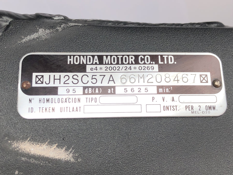 Honda CBR 1000 RR SC57 [2006] - Rám s papírovým hlavním rámem