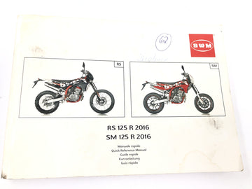 SWM SM 125 R [2018] - Návod k obsluze vícejazyčný