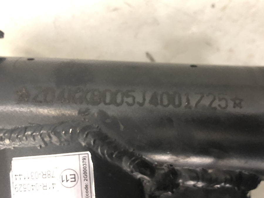 Aprilia SX 125 KX [2018] - Rámový hlavní rám s papíry