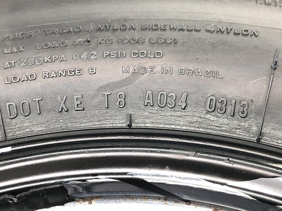 Yamaha XVS 650 4VR [1997] - Ráfkové kolo zadního kola 3,50 x 15" paprskové kolo