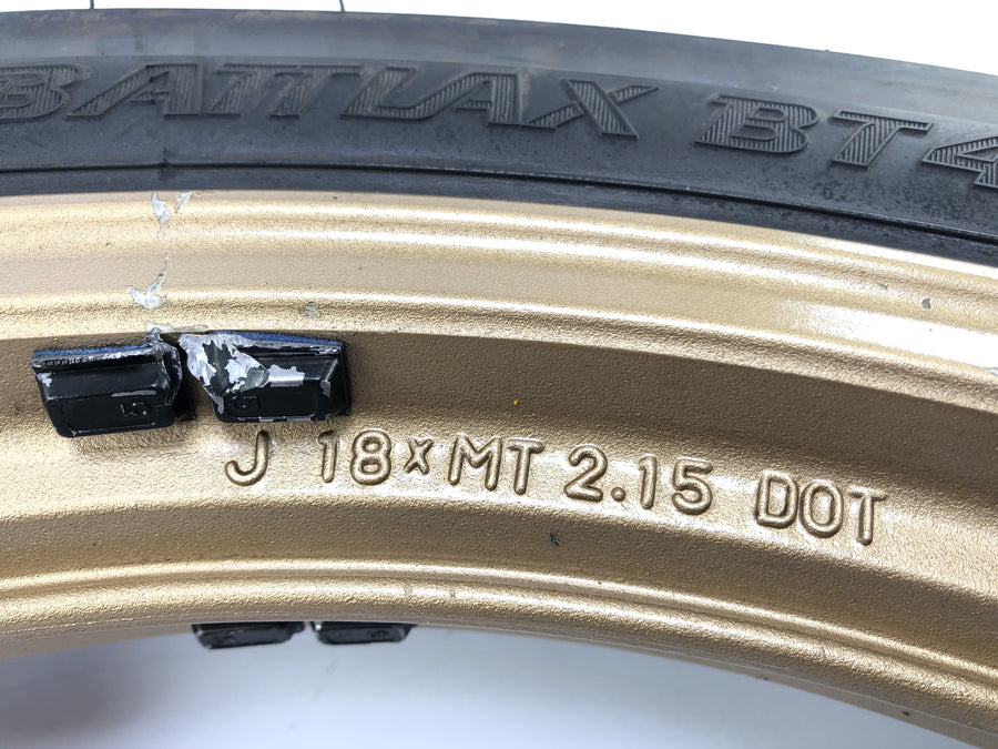 Yamaha Rd 350 YPVS 31K [1984] - Přední kolo RAD RIM GOLD