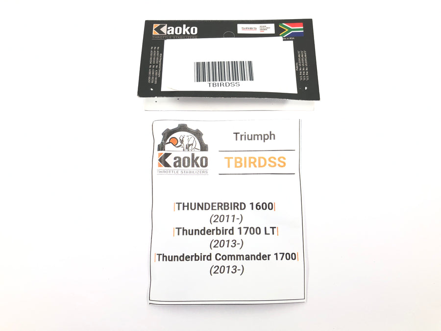 Triumph Thunderbird 1600 - Tempomat Tempomat Stabilizátor rychlosti