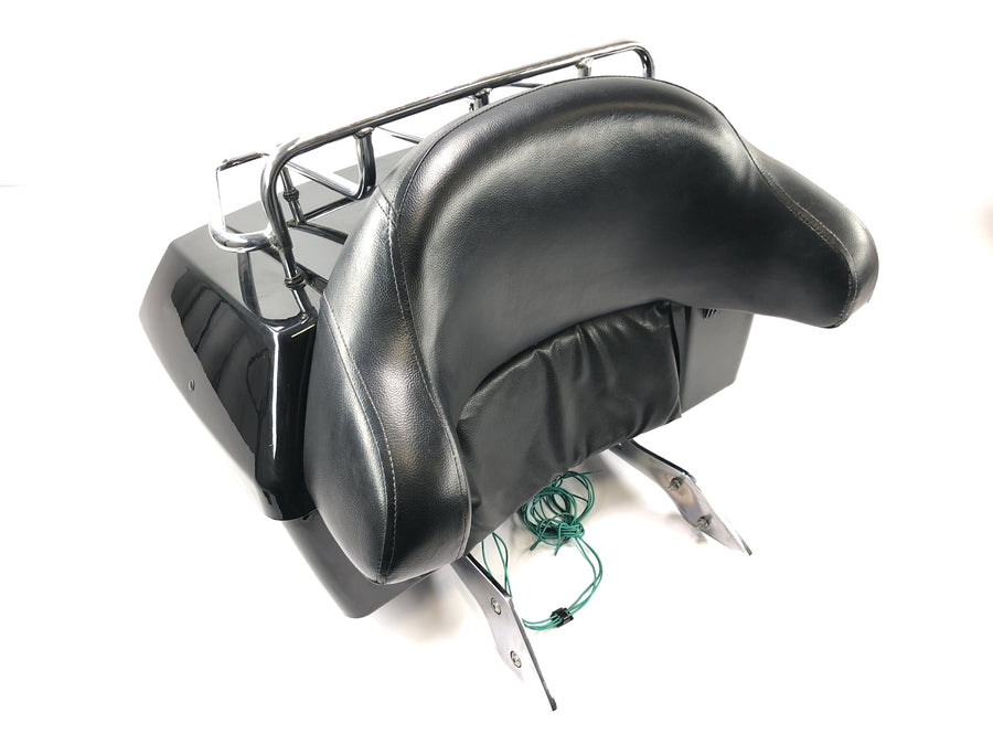 Honda VTX 1800 SC46 [2004] - cestovní kufr Top case s opěradlem a nosičem zavazadel