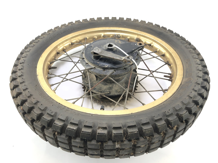 Yamaha XT 500 1U6 [1981] - RAD Set Gold Front Cotion Gold Gold