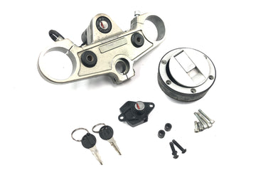 Moto Guzzi V10 Centauro [1998] - Sada zámků zámek zapalování s můstkem vidlice v horní části víčka nádrže