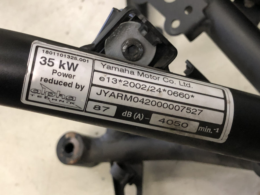 Yamaha MT07 RM04 [2014] - Rám s papíry