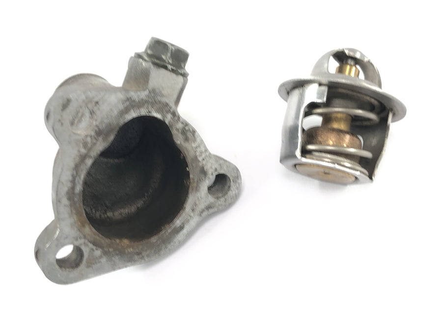 Sachs ZX 125 [1998] - Termostatická vložka termostatu těleso termostatu regulátor chladicí vody