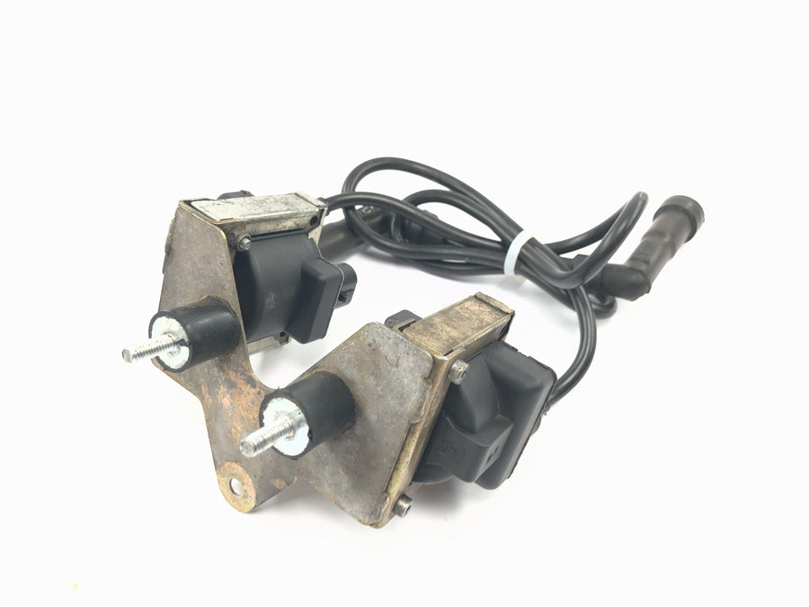 Moto Guzzi V10 Centauro [1998] - Zapalovací cívky s dvojitým zapalovacím modulem s držákem