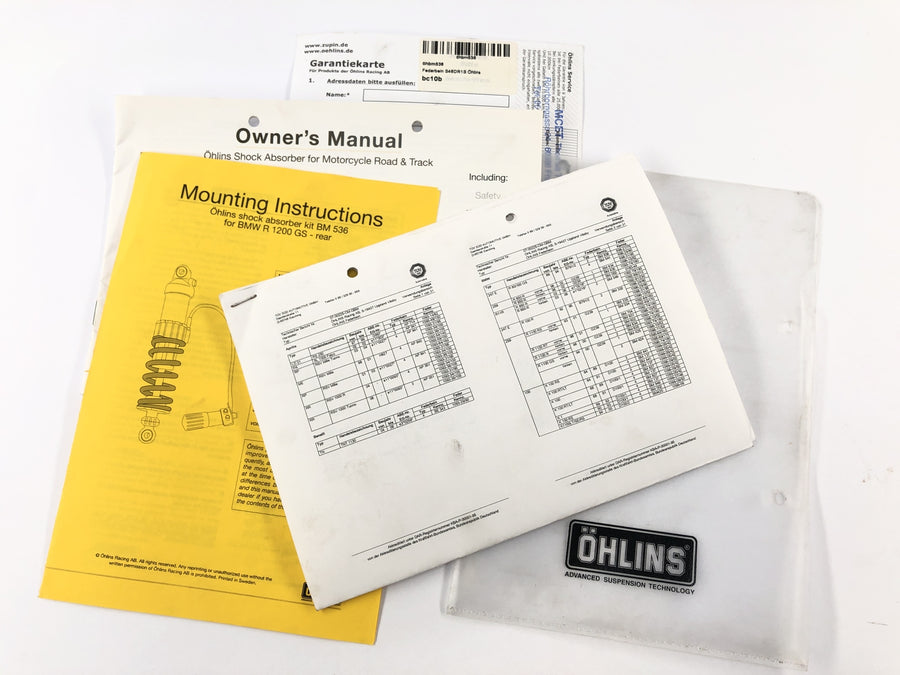 BMW R 1200 GS R12 K25 [2003] - Absordér nárazníku jarního nárazníku v zadní části Öhlins