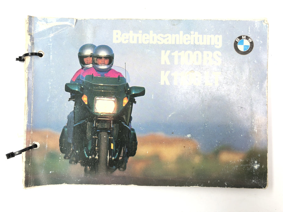 BMW K 1100 RS [1991] - Provozní pokyny pro pokyny pro provoz