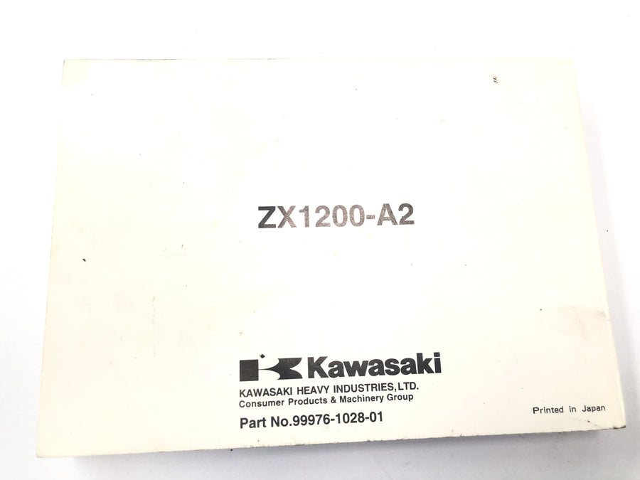 Kawasaki ZX 12 R ZXT20A [2001] - návod k obsluze návod k obsluze návod k obsluze