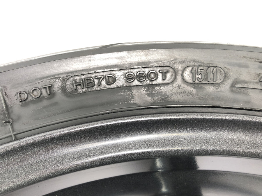 Triumph Street Triple R 675 D67LD [2010] - Hinterrad Rim Wheel RAD pneumatiky 5.5x17 "