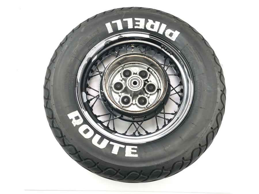 Yamaha XVS 650 4VR [1997] - Ráfkové kolo zadního kola 3,50 x 15" paprskové kolo
