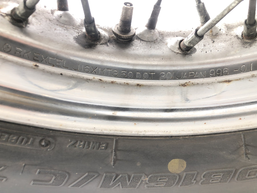 Kawasaki VN 1500 Classic VNT50D [2001] - RIM zadního kola mluvil kolo 3,50 x 16 "
