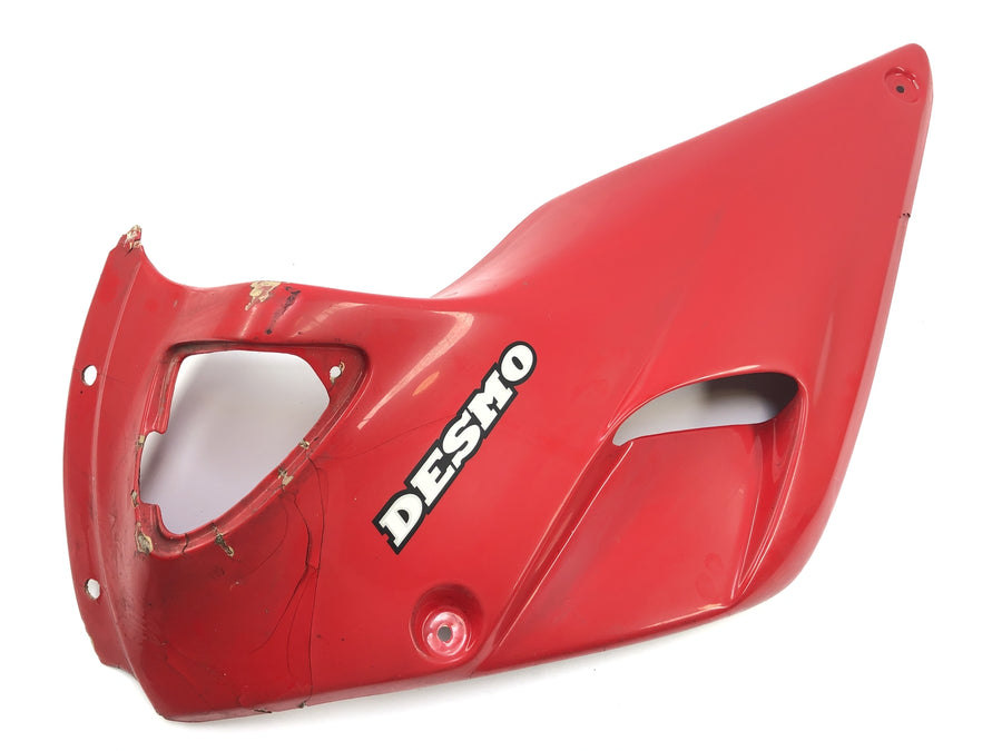 Ducati 900 SS [1991] - Boční oplášťování levého pláště NUDA