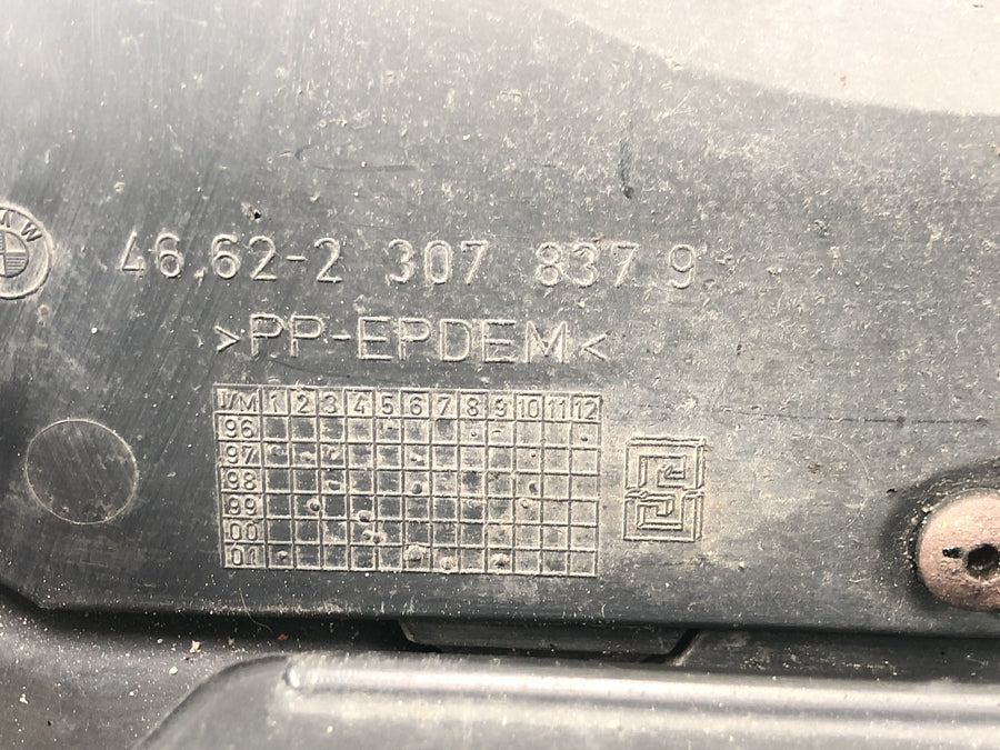 BMW K 1200 GT K12 [2003] - Držák SPZ s krytem osvětlení SPZ