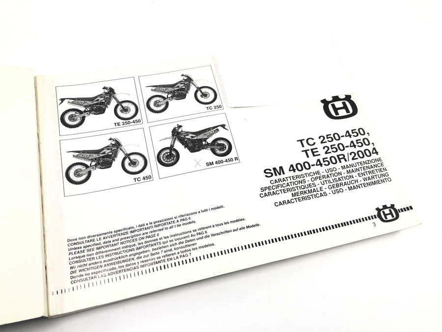 Husqvarna TR 450 - návod k obsluze návod k obsluze návod k obsluze