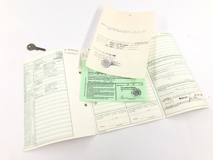 Moto Guzzi V7 Special [1971] - rám s registračním dokladem hlavní rám podvozku základní rám podvozku