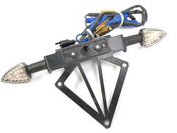 Kawasaki Z 1000 ZRT00A [2006] - Držák poznávací značky s LED indikátory a odpory
